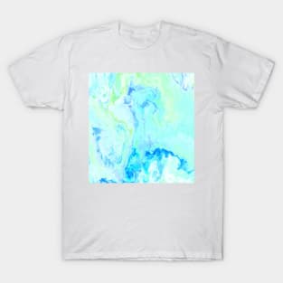 Flowing Blue Marble T-Shirt